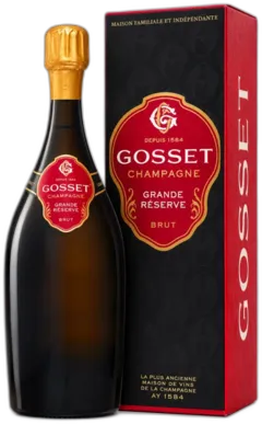 vue du vin Champagne Grande Réserve Gosset