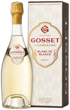 vue du vin Champagne Grande Réserve Gosset