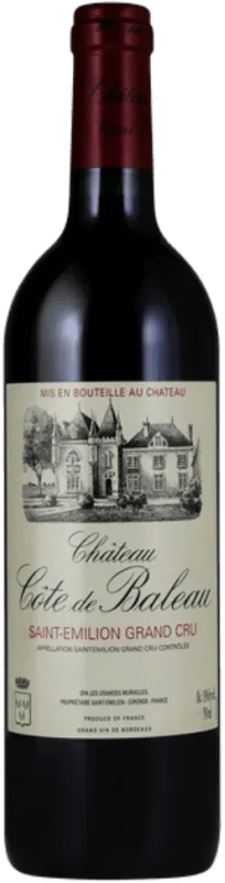photo du vin Château Côte de Baleau Grand Cru Classé