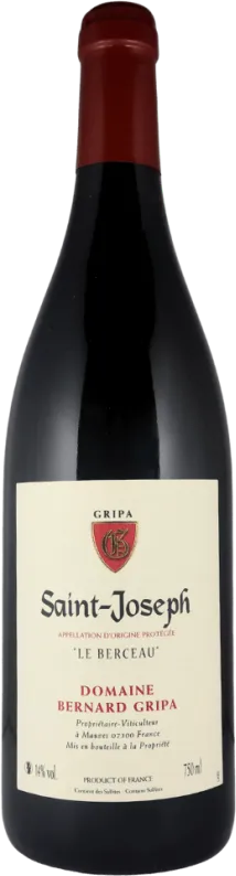 image du vin Domaine Bernard Gripa "le Berceau" Saint-Joseph Rouge