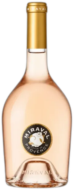 vue du vin Miraval Rosé