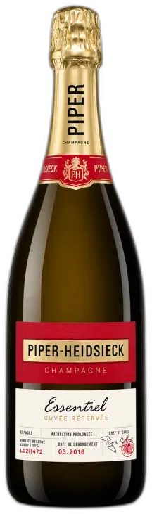 image du vin Champagne Cuvée Brut Piper Heidsieck