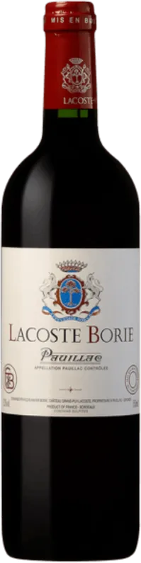 photo du vin Lacoste Borie