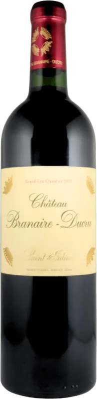 vue du vin Château Branaire Ducru 2010