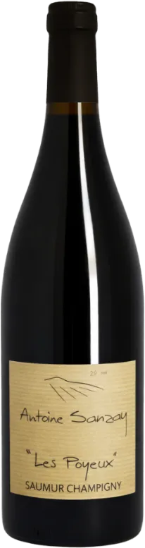 image du vin Domaine Antoine Sanzay "les Poyeux" Saumur Champigny Rouge Saumur-Champigny Bio