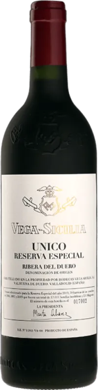 vue du vin Único Vega Sicilia