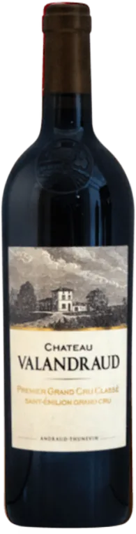 vue du vin Château Valandraud
