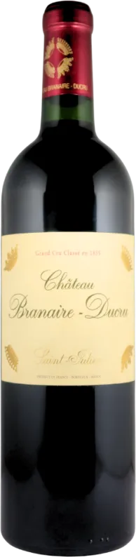 vue du vin Château Branaire Ducru 2010