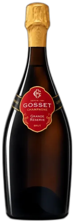vue du vin Champagne Grande Réserve Gosset