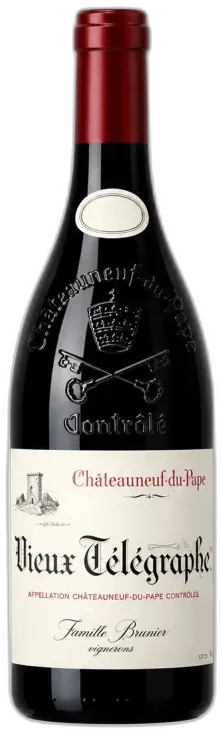 image du vin Châteauneuf-du-Pape Télégramme Vignobles Brunier