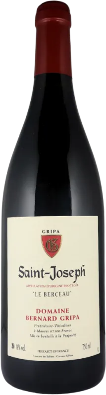 image du vin Domaine Bernard Gripa "le Berceau" Saint-Joseph Rouge