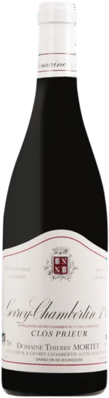 vue du vin Gevrey-Chambertin 1er Cru Clos Prieur