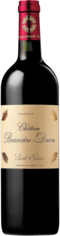 vue du vin Château Branaire Ducru 2010