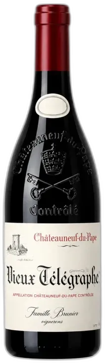 image du vin Châteauneuf-du-Pape Télégramme Vignobles Brunier