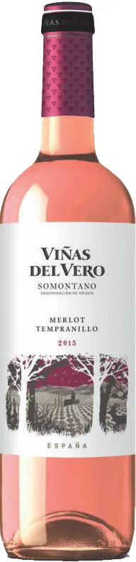 vue du vin Viñas Del Vero Rosado