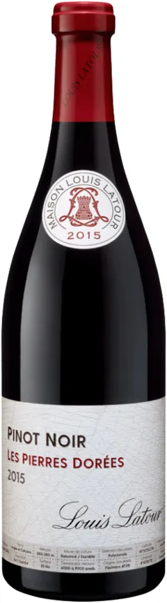 illustration du vin Pinot Noir les Pierres Dorées