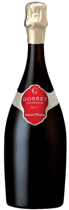 vue du vin Champagne Grande Réserve Gosset