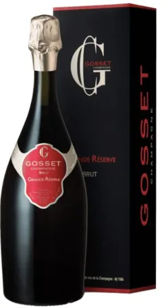 vue du vin Champagne Grande Réserve Gosset