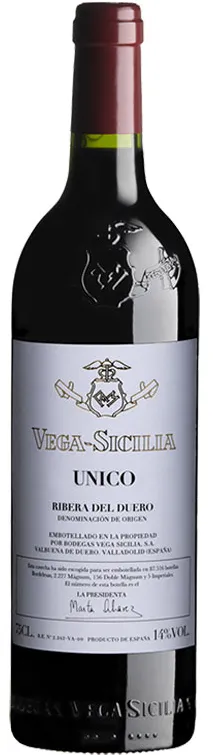 vue du vin Único Vega Sicilia