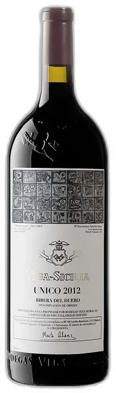 vue du vin Único Vega Sicilia