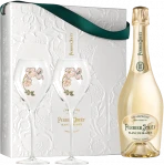 photo Champagne Perrier Jouët Blanc de Blancs 2 Flûtes