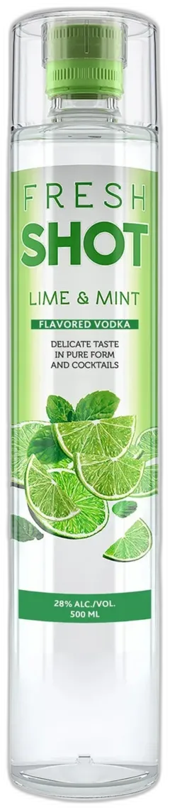 illustration du vin Fresh Shot Citron Vert et Menthe - Delice Wine