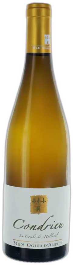 vue du vin la Combe de Malleval Stéphane Ogier Blanc