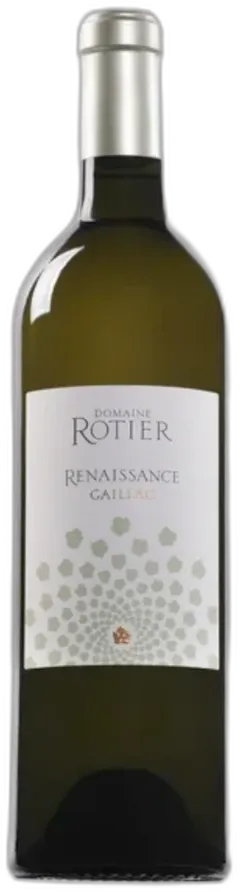 photo du vin Renaissance Blanc Sec Domaine Rotier