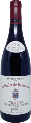 capture du vin Coudoulet de Beaucastel