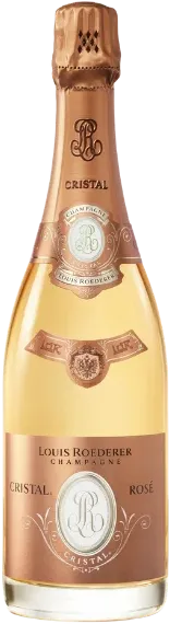 vue du vin Cristal Roederer Rosé