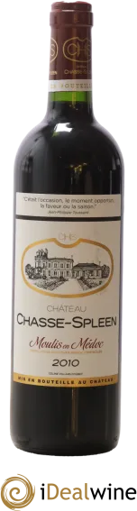 photo du vin Chasse Spleen