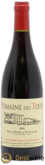 photo du vin Domaine des Tours