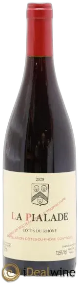 illustration du vin la Pialade