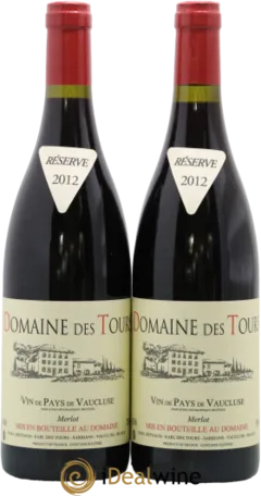 photo du vin Domaine des Tours Merlot