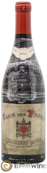 vue du vin Châteauneuf du Pape Rouge Clos des Papes Domaine Paul Avril