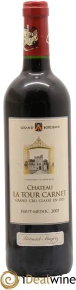 illustration du vin Château la Tour Carnet