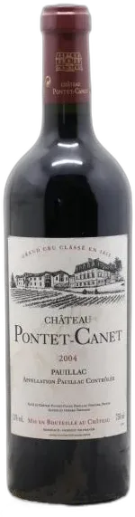photo du vin Château Pontet-Canet