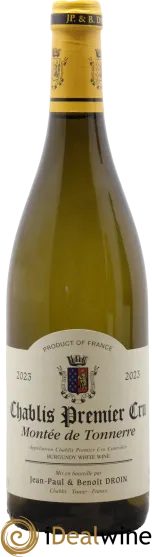 image du vin Montée de Tonnerre Blanc Jean Paul et Benoit Droin