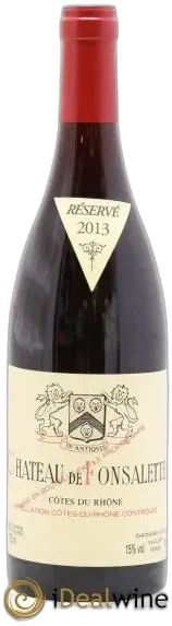 aperçu du vin Château de Fonsalette Emmanuel Reynaud