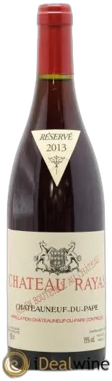 photo du vin Châteauneuf-du-Pape Château Rayas Emmanuel Reynaud