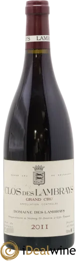 photo du vin Clos des Lambrays Grand Cru Domaine des Lambrays