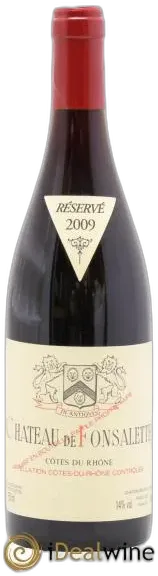 aperçu du vin Château de Fonsalette Emmanuel Reynaud