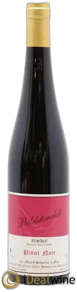 image du vin Alsace Pinot Noir Bildstoeckle Gérard Schueller