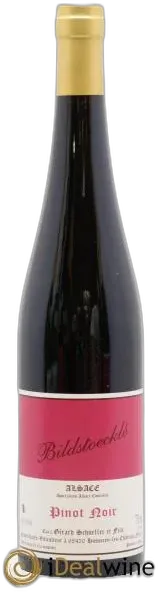 image du vin Alsace Pinot Noir Bildstoeckle Gérard Schueller