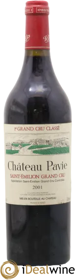 vue du vin Chateau Pavie