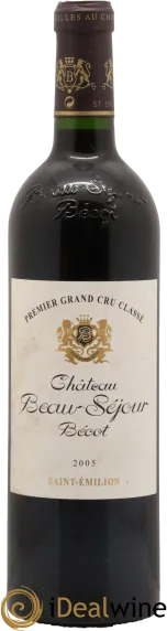 vue du vin Beau-Séjour Bécot