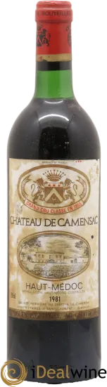 photo du vin Château Camensac 5ème Grand Cru Classé