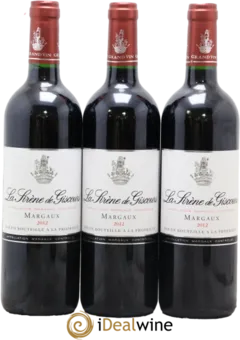 vue du vin la Sirène de Giscours - Second Vin du Château Giscours