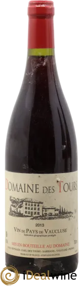 photo du vin Domaine des Tours