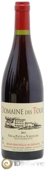 photo du vin Domaine des Tours